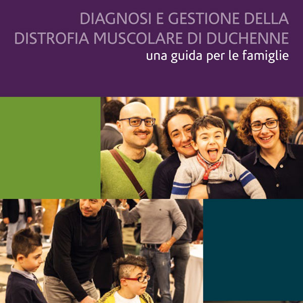 Diagnosi e gestione della distrofia muscolare di Duchenne una guida per le famiglie cover